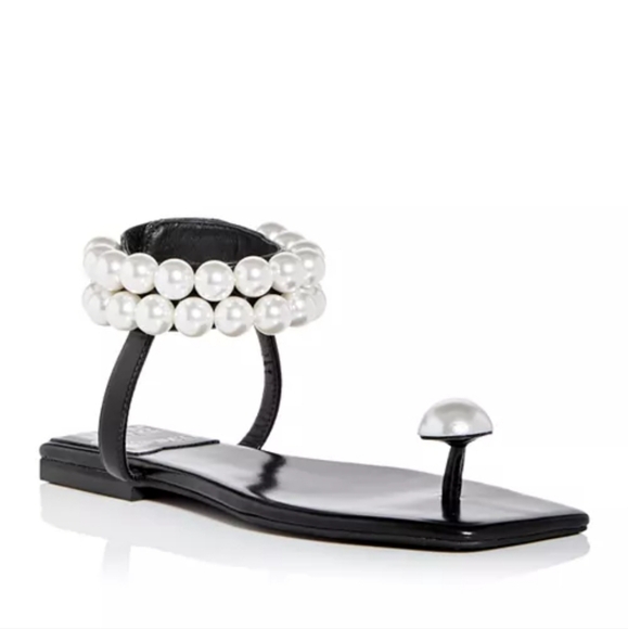 Jeffrey Campbell Chateau Sandals Black Size 9 - Picture 3 of 11